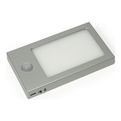 Anbauleuchte Smart Akku Neutralweiß 5 V 0,85 W Rahmenfarbe Grau L&S