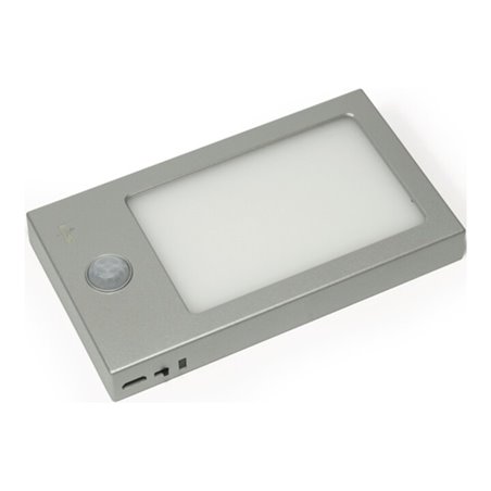 Anbauleuchte Smart Akku Neutralweiß 5 V 0,85 W Rahmenfarbe Grau L&S