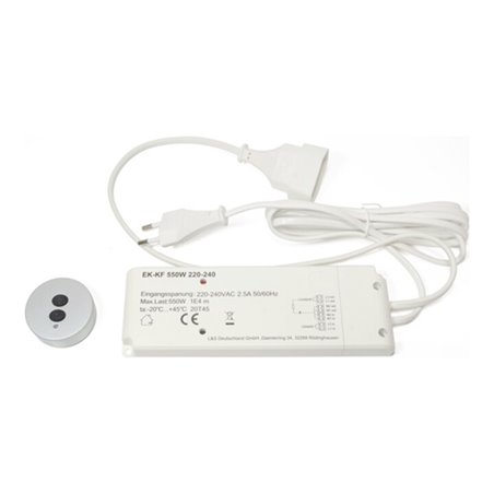 HV-Funkschalterset 230 V 575 W weiß L&S