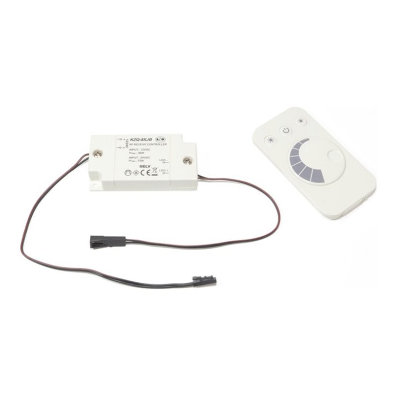 LED-Funkdimmer Startset 12 V (24 V) 36 W (72 W) weiß Startset L&S