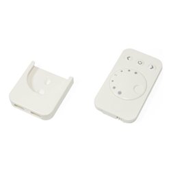 LED Funkfernbedienung Ser.Frankfurt inkl.Wandhalterung 1-Kanal weiß L&S