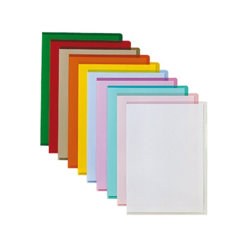 Bene Sichthülle 205000SO DIN A4 HPVC sortiert 100 St./Pack.