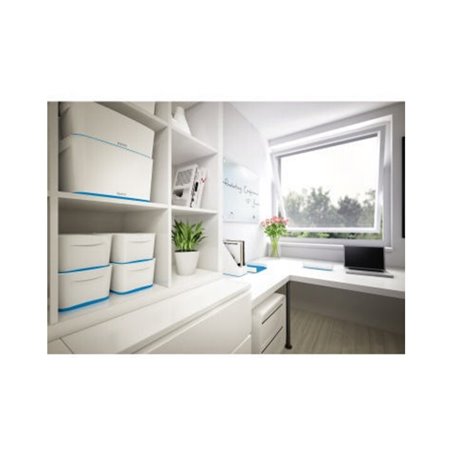 Leitz Aufbewahrungsbox MyBox 52291036 klein 5l Deckel ws/bl