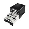 Leitz Schubladenbox CUBE 52531095 5Schubfächer schwarz