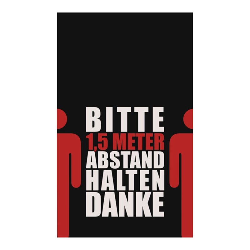 Fußmatte A 1,5 m,längs rot/schwarz PA L1500xB900xS6mm MILTEX