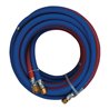 Autogenzwillingsschlauch L.20m ID 6/9mm Wandst.5/3,5mm blau/rot