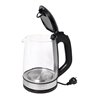 Wasserkocher WK 3501 swg 2200 W schwarz ,2l 1,1kg Glas,VA LED blau
