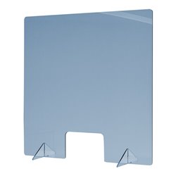 Hygieneschutzscheibe Corona z.Aufstecken B 980xH 730mm