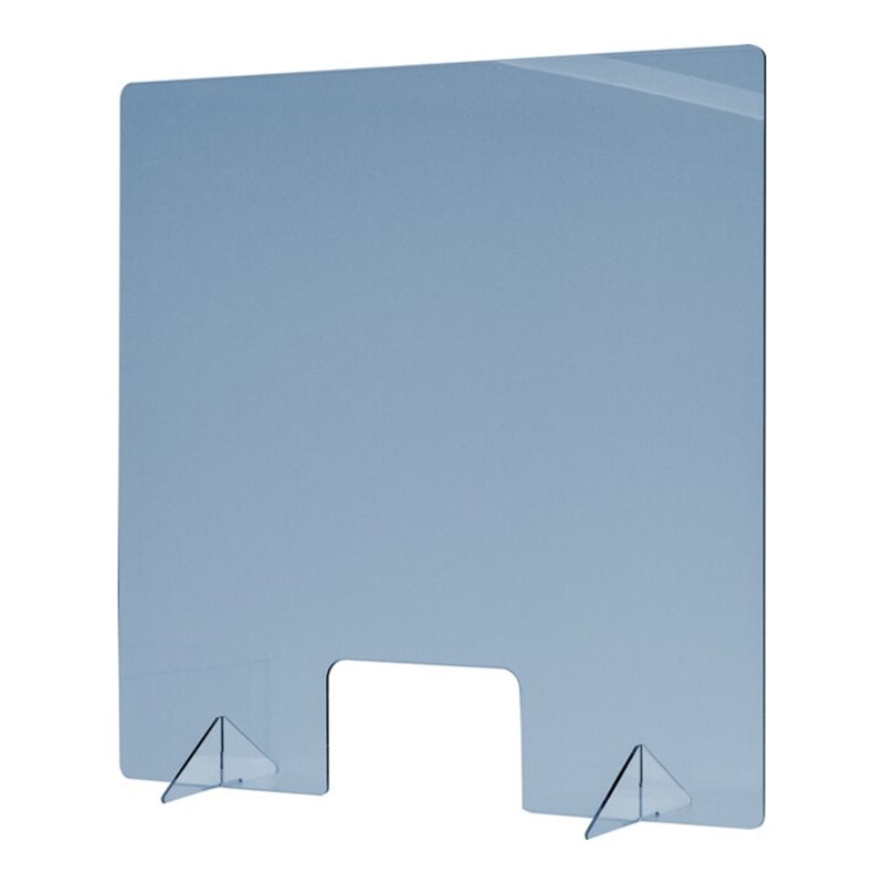 Hygieneschutzscheibe Corona z.Aufstecken B 980xH 730mm