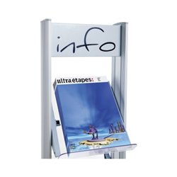 Paperflow Prospektständer 16.A4TT.35 Plexiglas