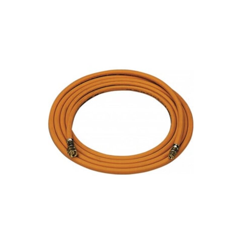 Propangasschlauch 4x4mm M10x1 LHx G3/8Zoll LH Hochdruck L.5m SIEVERT