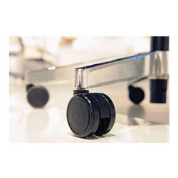 prosedia Ersatzrolle 4002 für weiche Böden schwarz 5 St./Pack.