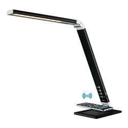 Schreibtischleuchte Alu.schwarz H.max.420mm Standfuß m.LED HANSA