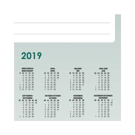 Sigel Schreibunterlage Weekly HO500 595x410mm 52Bl