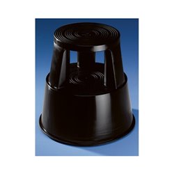 Soennecken Rollhocker 3619 mit 3Gleitrollen schwarz