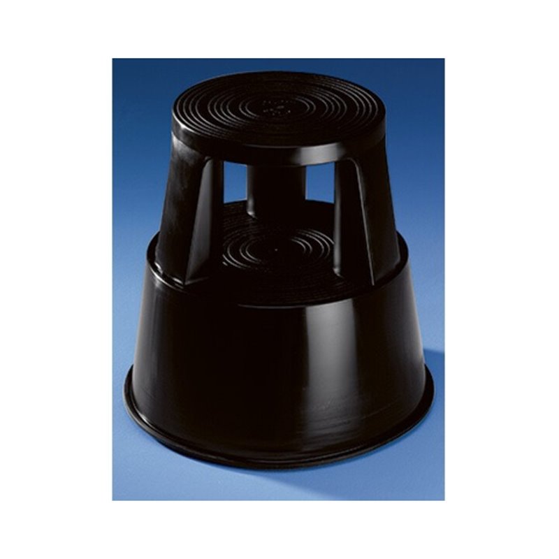 Soennecken Rollhocker 3619 mit 3Gleitrollen schwarz