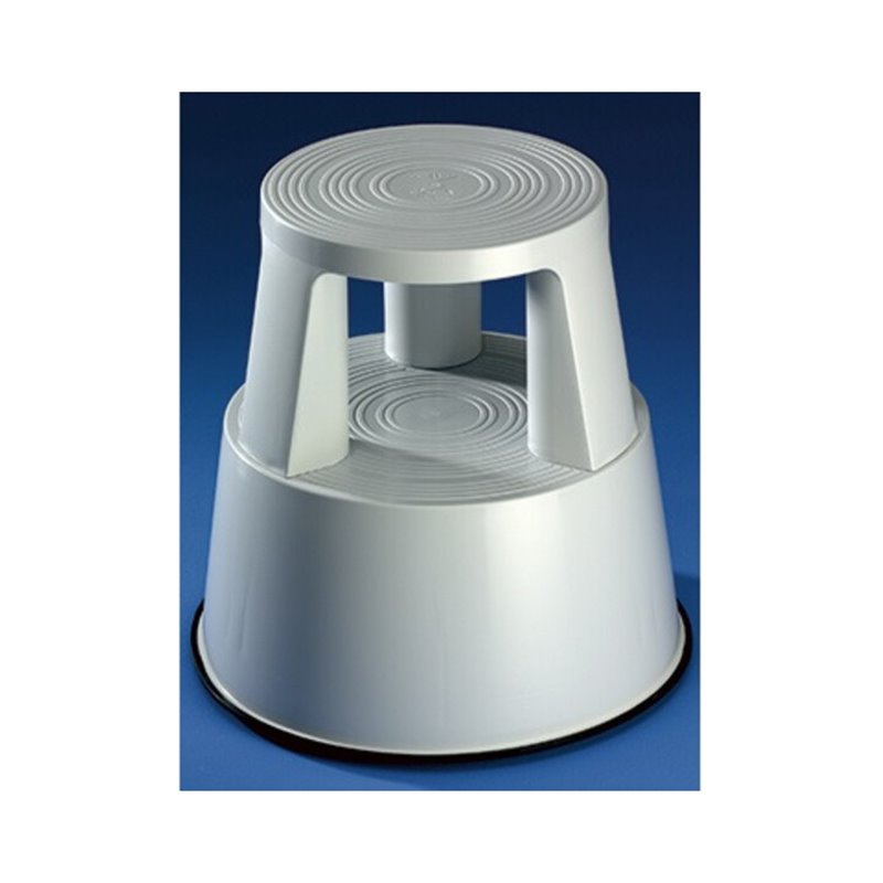 Soennecken Rollhocker 3618 mit 3Gleitrollen grau