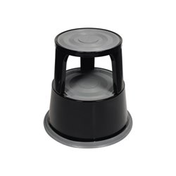 Soennecken Rollhocker 3617 mit 3Gleitrollen schwarz