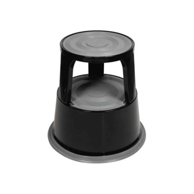 Soennecken Rollhocker 3617 mit 3Gleitrollen schwarz