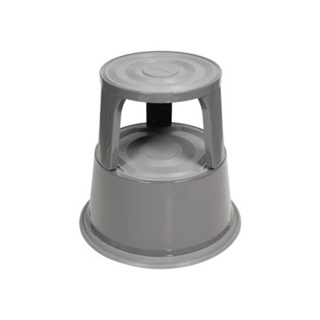 Soennecken Rollhocker 3612 mit 3Gleitrollen grau