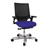 Bürodrehstuhl m.Punktsynchrontechnik schwarz/blau 420-550mm Trgf.110kg TOPSTAR