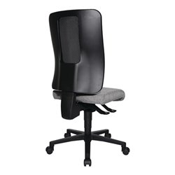 Bürodrehstuhl m.Synchrontechnik schwarz/hellgrau 460-560mm Trgf.110kg TOPSTAR