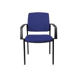 TOPSTAR Besucherstuhl B to B 10 BB100A G26 mit Armlehnen blau