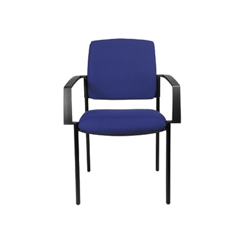 TOPSTAR Besucherstuhl B to B 10 BB100A G26 mit Armlehnen blau