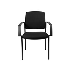 TOPSTAR Besucherstuhl B to B 10 BB100A G20 mit Armlehnen schwarz