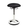TOPSTAR Hocker Sitness Bob SU43BR0 Fuß weiß Bezug schwarz