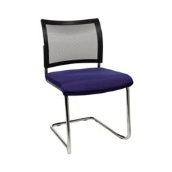 TOPSTAR Besucherstuhl Visit NV490 G260 20 Freischwinger blau
