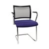 TOPSTAR Besucherstuhl Visit NV49AG26 Freischw. inkl. Arml. bl