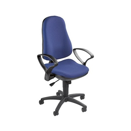 TOPSTAR Bürodrehstuhl Support SY 8550SG26 max. 120kg schwarz/blau