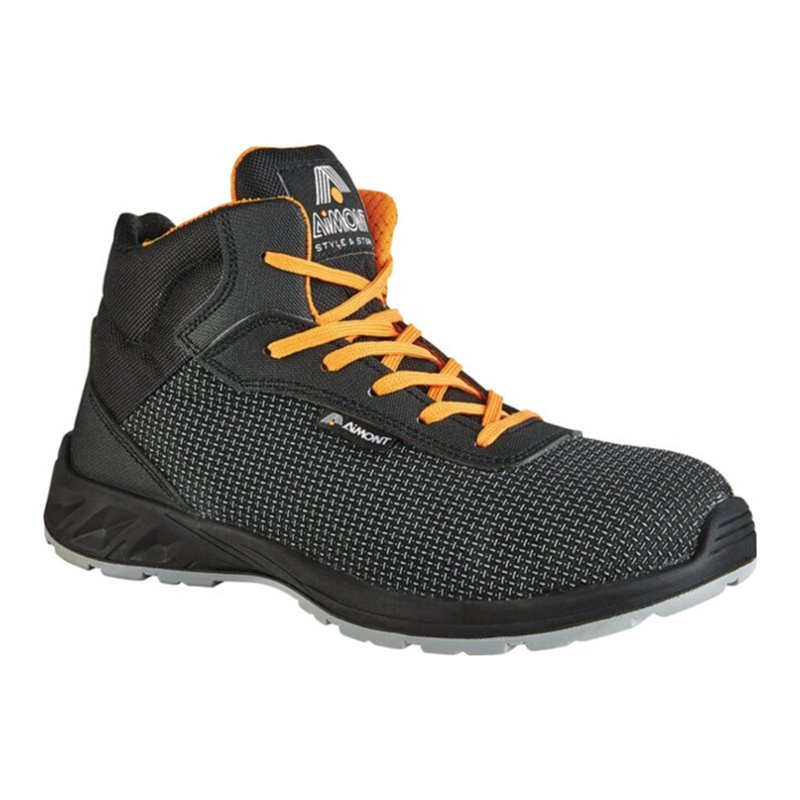 Sicherheitsstiefel Diamont AVANGER Gr.44 schwarz/orange S3 SRC EN20345