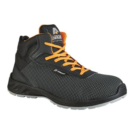 Sicherheitsstiefel Diamont AVANGER Gr.44 schwarz/orange S3 SRC EN20345