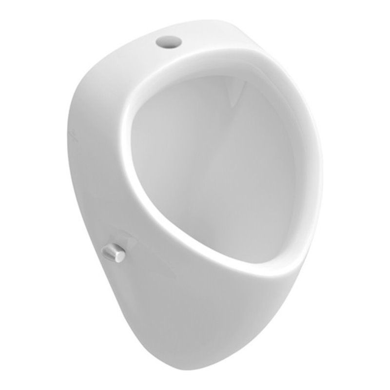 V&B Absaug-Urinal O.NOVO 360 x 590 x 360 mm, Zulauf von oben weiß