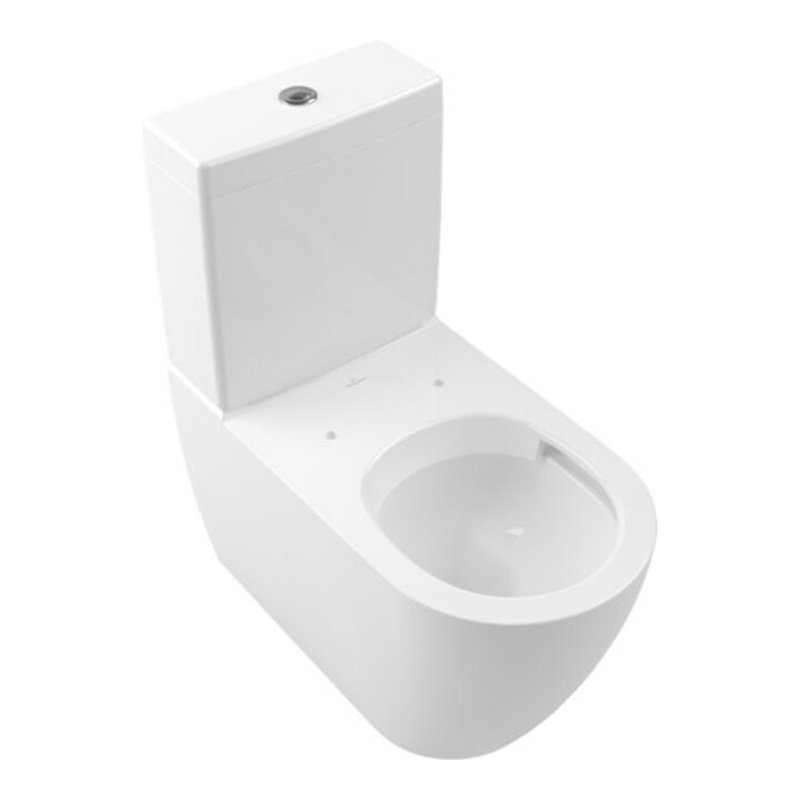 V&B Stand-WC, Tiefspüler Subway 2.0 37x70cm, D-Flush, randl., f Kombi, weiß