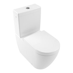 V&B Stand-WC, Tiefspüler Subway 2.0 37x70cm, D-Flush, randl., f Kombi, weiß