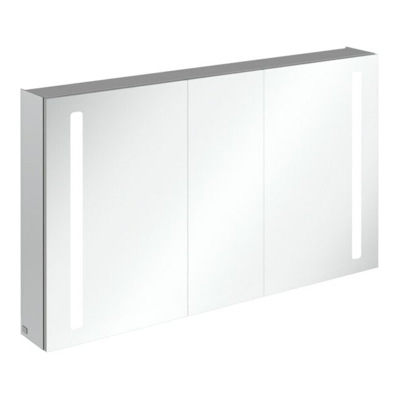 V&B Spiegelschrank MY VIEW 14+ 130x75x17,3cm, 27,96 W, LED, 3 Tür.
