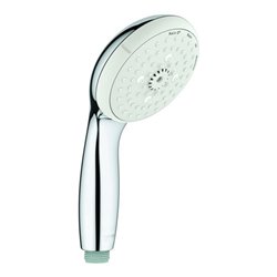Grohe Handbrause TEMPESTA 100 4 Strahlarten mit Durchflusskonstanthalter 9,5 l/min chrom