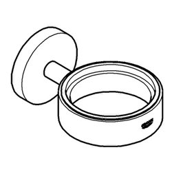 Grohe Halter ESSENTIALS Nickel poliert