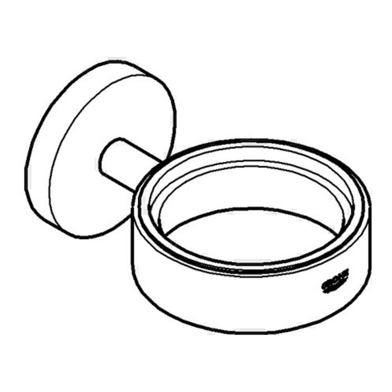 Grohe Halter ESSENTIALS Nickel poliert