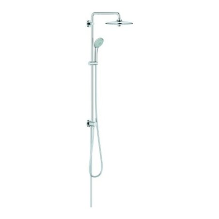 Grohe Duschsystem Euphoria 260 mit Umstellung, Wandmontage, chrom