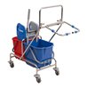 STIER Reinigungswagen mit Halterung für Müllsack Set