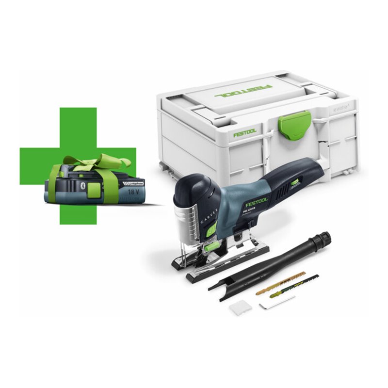 Festool Akku-Pendelstichsäge PSC 420 EB-Basic-4,0 CARVEX (Gratis Akku Aktion)