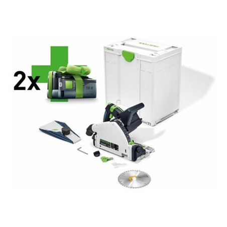 Festool Akku-Tauchsäge TSC 55 KEB-Basic-5 (Gratis Akku Aktion)