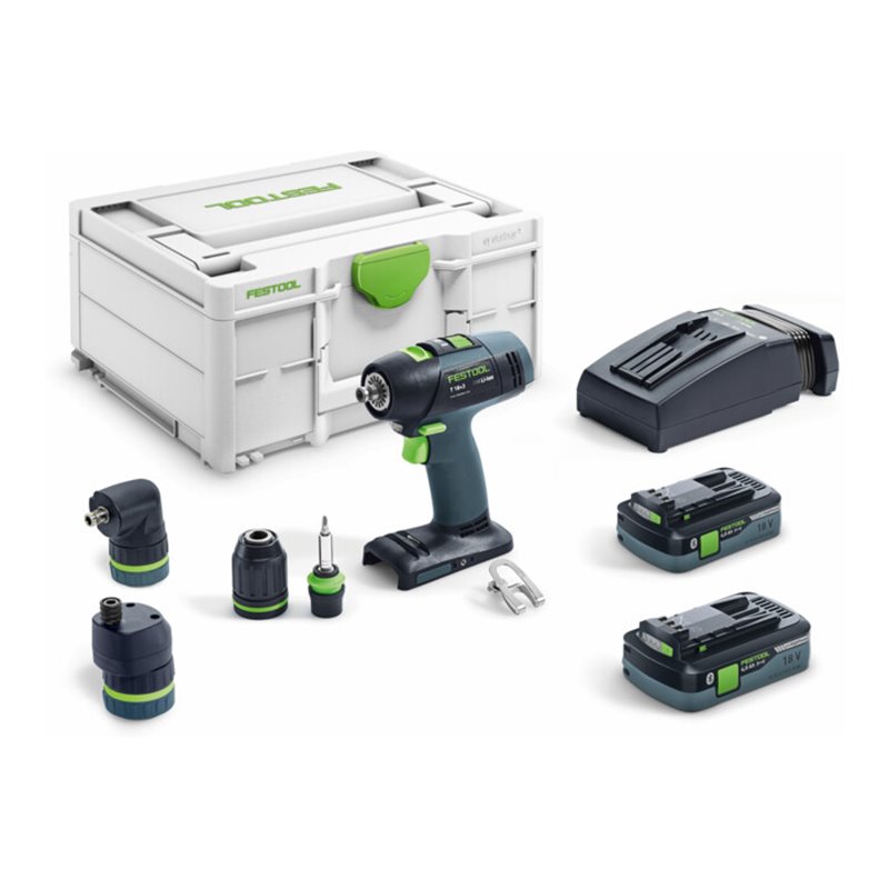 Festool Akku-Bohrschrauber T 18+3 HPC 4,0 I-Set
