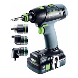 Festool Akku-Bohrschrauber T 18+3 HPC 4,0 I-Set
