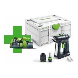 Festool Akku-Bohrschrauber C 18 Basic 4,0 (Gratis Akku Aktion)