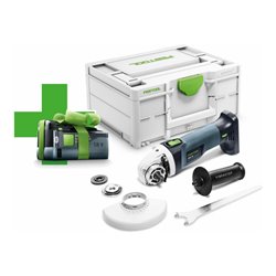 Festool Akku-Winkelschleifer AGC 18-125 EB-Basic-5 (Gratis Akku Aktion)